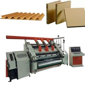Quality Carton Box Production Line Easy Operation with 2 Ply Corrugated Box Cutting Machine for sale