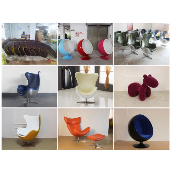 Lounge Pod Fiberglass Egg Chair Swing Indoor With Speaker Living Room 135cm