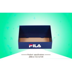 China Biodegradable  PDQ Cardboard Tray Selling  Shoes in Fashion Store on sale