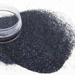 Targeting Buyers Holographic Silver Hologram Laser Glitter Powder in Various