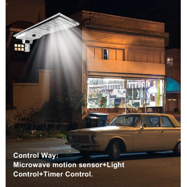 Intelligent Outdoor Solar Street Lamps 45W 36W 12W Solar Street Pole Light