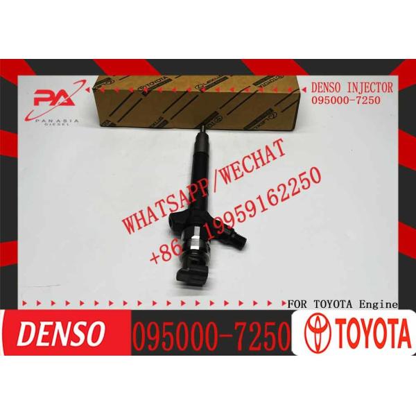 2AD-FTV Auto Engine Parts Injector 095000-7250 Diesel Fuel Nozzles Injector 095000 7250 0950007250 for Toyota Avensis