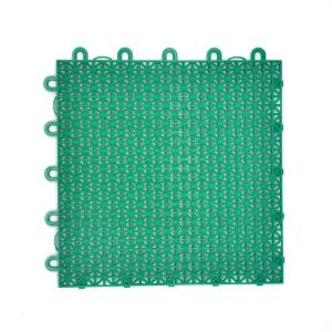 China Clicklock Plastic Pp Interlocking Sports Flooring  1.8cm Thickness Open Profile Structure on sale