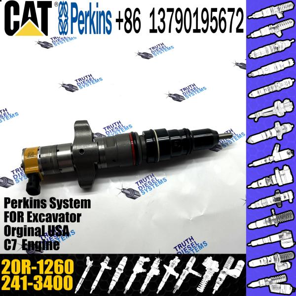 GAMEN Brand New Diesel Fuel Injector 241-3400 20R-1260 For Caterpillar Engine C7