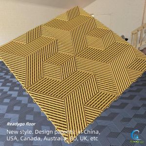 Heavy Duty Interlocking Garage Floor Tiles For Chemical And Stain Resistance