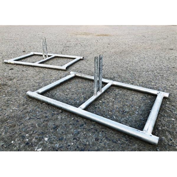 8'X14' temporary construction fence mesh 2½"x2½"(63mmx63mm) and tube 1¼"(32mm) 1⅜"(35mm) 1½"(38mm) wall thick 17ga