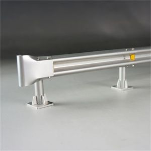 Roadway Safety Zinc Coated Steel Barrier with ISO 9001 and ISO 14001 Certificati