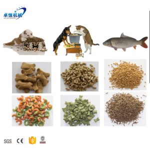 Double Screw Pet Fish Food Machine Plant Fish Feed Production Line with Fast