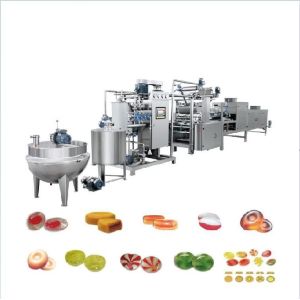 Flat Lollipop Making Machine Automatic High Productivity For Candy Making