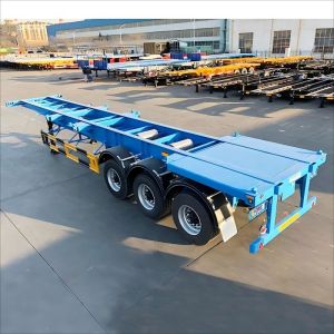 Heavy Load Capacity Trailer Skeleton Parts Container Transportation