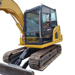 Quality 7 Ton Operating Weight Used Komatsu PC70 Mini Excavator Hydraulic Crawler Excavator for sale