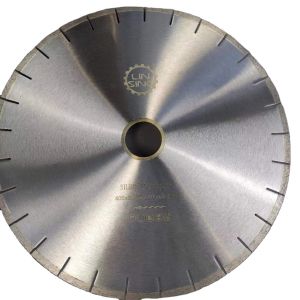 Sharpness 14'' 16'' U-slot Blade Silent Porcelain Cut Blade Ceramics Diamond Saw