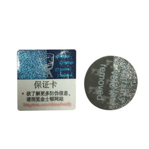Customized Printing Cigarette Stamp Duty Cigarette Private Holographic Sticker