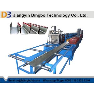 Aluminium Rainwater Gutter Roll Forming Machine Professional Full Automatic