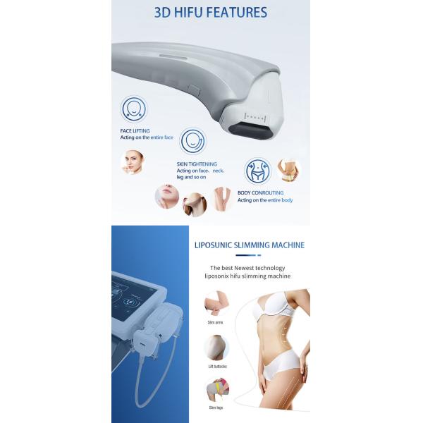 Portable MINI 4D HIFU Machine For Vagina Tighten And Face Lifting Hifu Corporal Y Facial