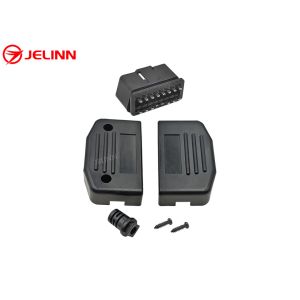OBD 2 OBDII Housing and Male Connector With Straight Pin and Screws