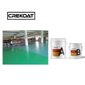 Seamless Gloss Industrial Epoxy Floor Coating Roller Applied High Impact