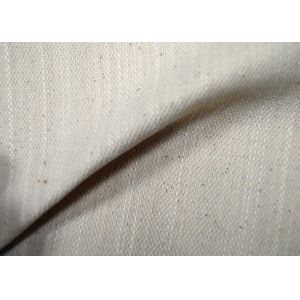 Slubbed Jacquard Cotton Plain Fabric Outstanding Durability Pilling Resistance