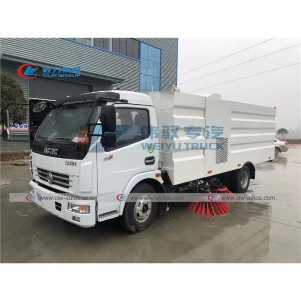 Buy Dongfeng 4X2 Left Hand Drive Vacuum Street Sweeper Truck at wholesale prices
