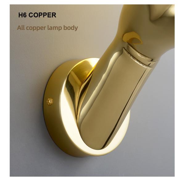 Modern Bedroom corridor Wall Lamp Luxury Living room Art Designer Creative ackground Wall Lamp(WH-OR-255)