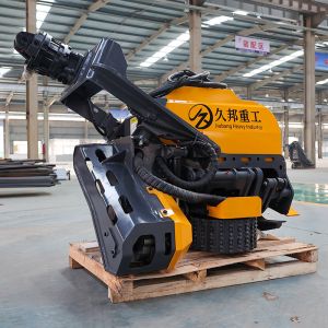 China New logging equipment forest logging machine with free segment cutting