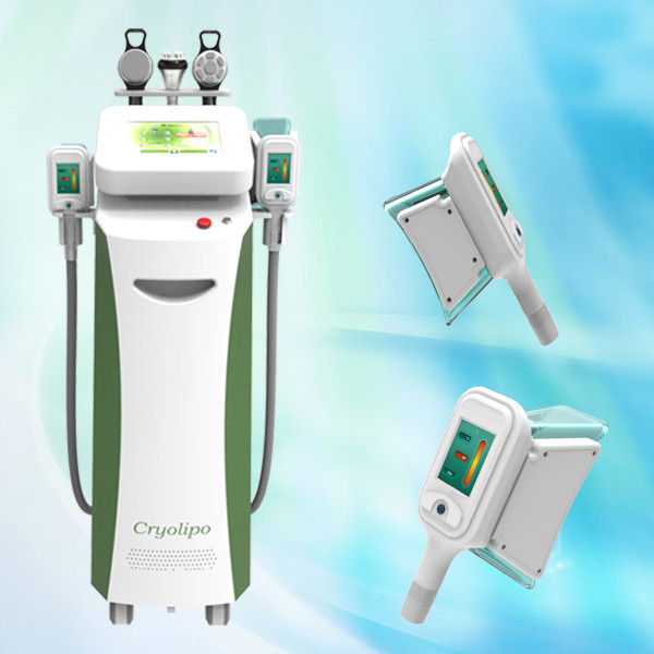 Buy Vertical Cryolipolysis Fat Freezing Machine with 4 handpieces at wholesale prices