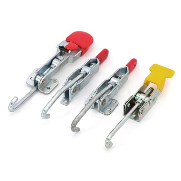 Galvanized 304 Stainless Steel Push Pull Toggle Clamps Heavy Duty Adjustable OEM