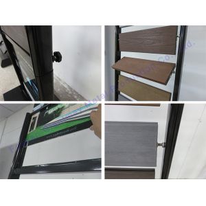 Granite Ceramic Metal Display Rack Wooden Tile Stand