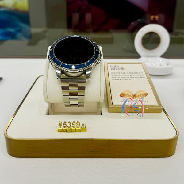 3D Metal 8 mm Luxury Price Cubes for watch Retail Price Display Tags