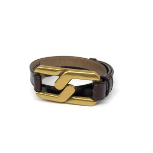 Jeans 23mm Women's Fashion Leather Belts Embossed Logo