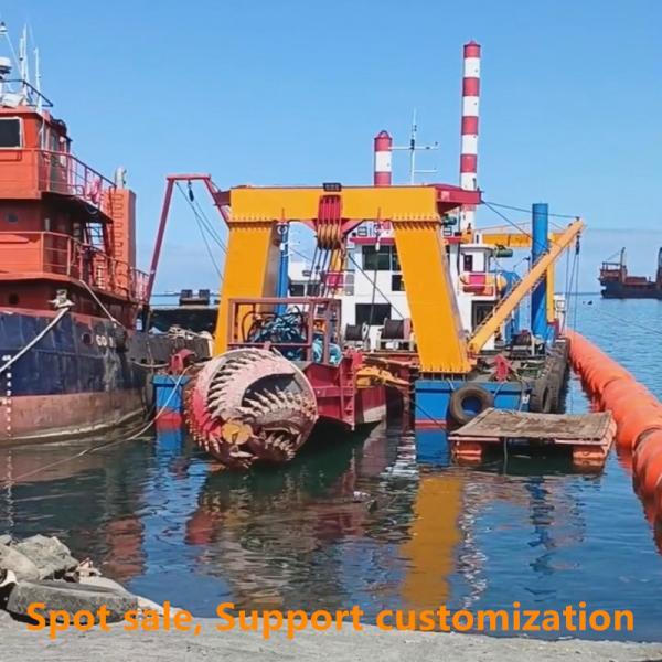7000m3/H Hydraulic Cutter Suction Dredger 2647KW Pump Power Diesel Engine River Dredging Equipment