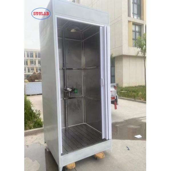 Buy Best Price Water Supply Emergency Eyewash Shower Room Manufacturers with Easy Installation and CE Certification at wholesale prices