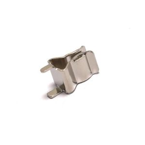 3AG 6x30mm Clip PCB Mount Fuse Holder 250V Nickel Plated Brass