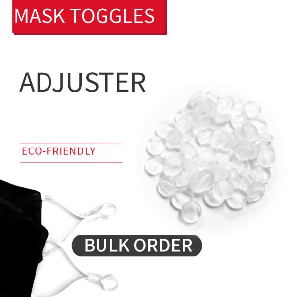 Buy Transparent Stopper & Toggles For Face Mask at wholesale prices
