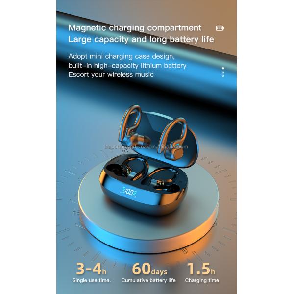 Transmission Distance 10-15M OWS Wireless Stereo Earphones for Outdoor Activities