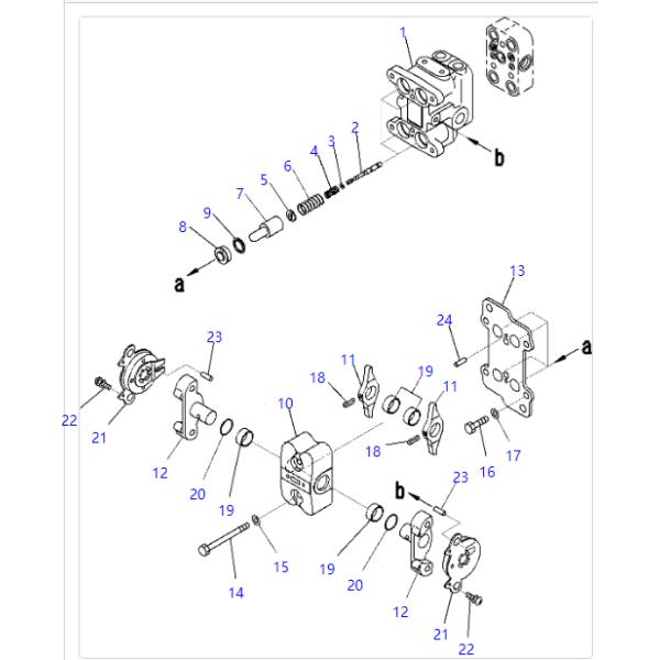 702-16-71160 Seat Fit KOMATSU Excavator HB205 HB215 PC100 PC100L PC118MR PC120 PC128US