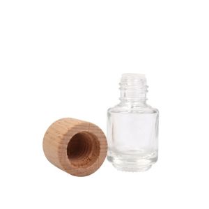 Modern Beech Wood Perfume Bottle Lid Printing Logo Essential Oil Bottle Cap