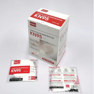 China GB2626-2019 Standard Buda-U White KN95 Respirator Mask on sale