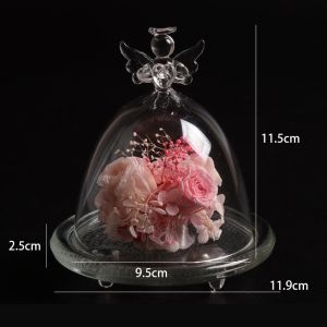 SGS Wedding Angelic Transparent Candle Glass Cover