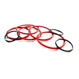 Transparent Rubber O Rings Seal Temperature Resistant Waterproofing Soft