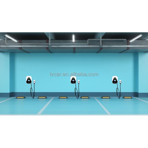 220VAC Input Voltage Range 7KW Wall Mounted Charger for Energy Vehicles Portable Charger