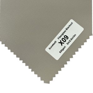 Roller Blind Blackout Fiberglass Sunscreen Fabric 100% Anti Ultraviolet