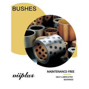 C86200 Centrifugal Casting Copper Alloy Bronze Bush Bearings Highly Wear