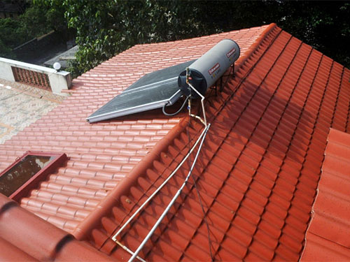 0-12 M / Min Rolling Speed Glazed Tile Roll Forming Machine Driven By 1.2 Inch Single Chain