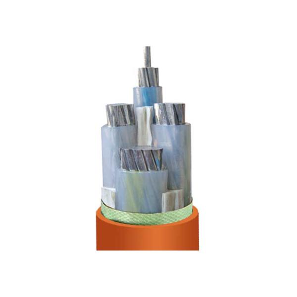 0.6kv / 1kV Low Smoke Halogen Free Aluminum Cable Wire CE ISO Certification