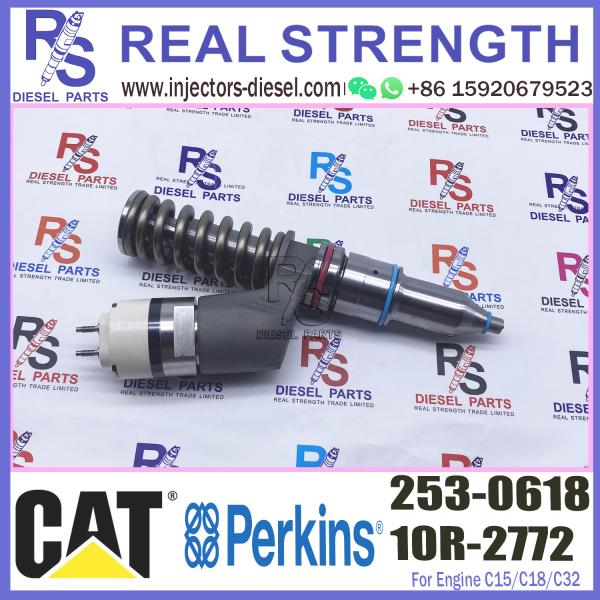 Diesel Engine Fuel Injector Excavator Accessories Diesel Motor Parts 2530618 253-0618 for Caterpillar CAT 385C 657E C15