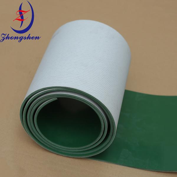 Buy Anti Jamming PVC Green Conveyor Belt For Poultry Farm Manure Removal System at wholesale prices