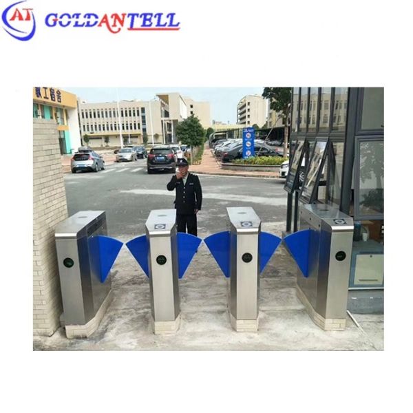 Buy Security Turnstile Gate with 0.2s Barrier Open/Close Time RS-232 and RS485 Communication Interface and 2-Way Operation Direction at wholesale prices
