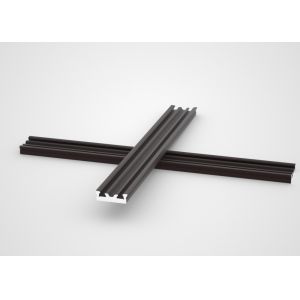 6061 Powder Coated Aluminium Extrusions Column Threading Aluminum Profile