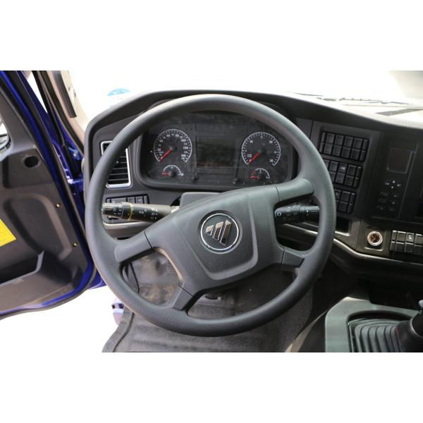 Shock-Absorbing Seats Foton Auman Van Truck Diesel 245HP 6 Cylinders 6X2 9.53m Air Conditioning